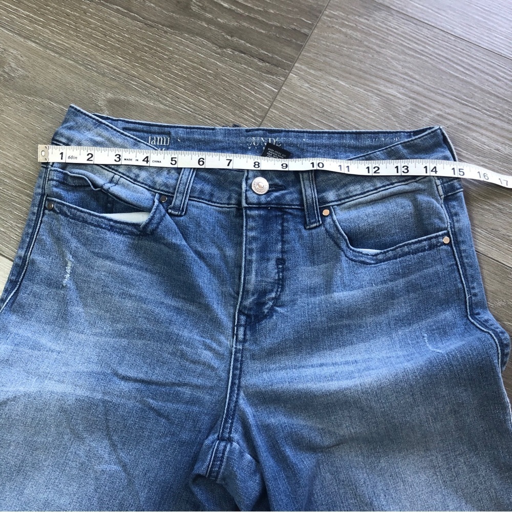 Women's Blue Skinny Jeans - Picture 8 of 12